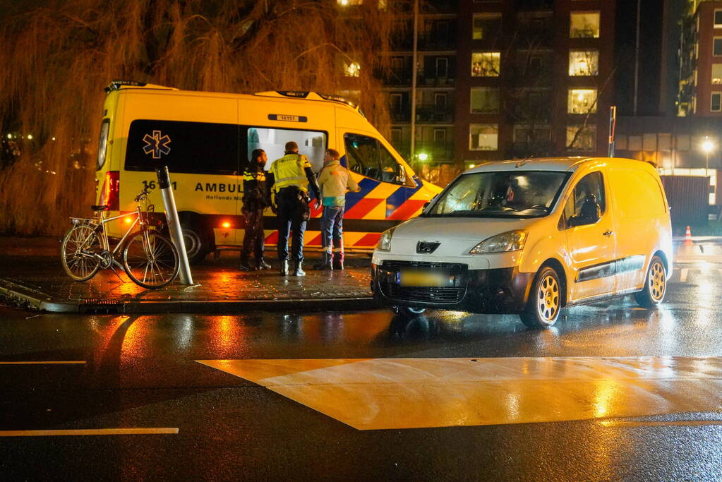 Veel schade bij ongeval met fietser