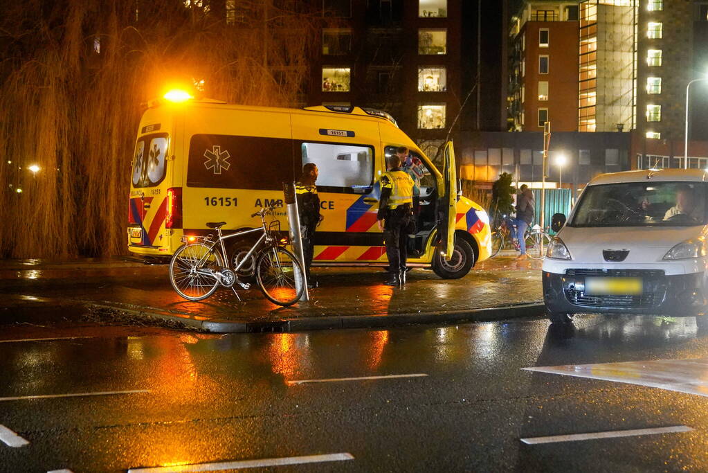 Veel schade bij ongeval met fietser