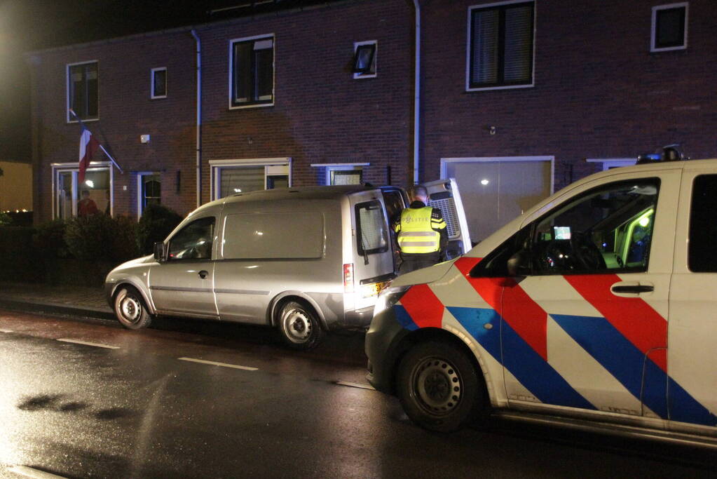 Verdachte klem gereden en aangehouden