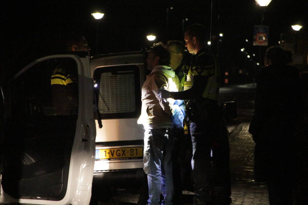 Verdachte klem gereden en aangehouden