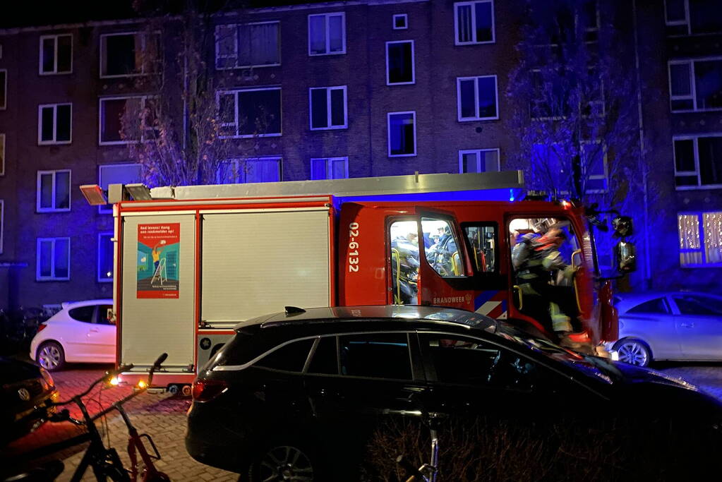 Flatgebouw zonder stroom door wateroverlast