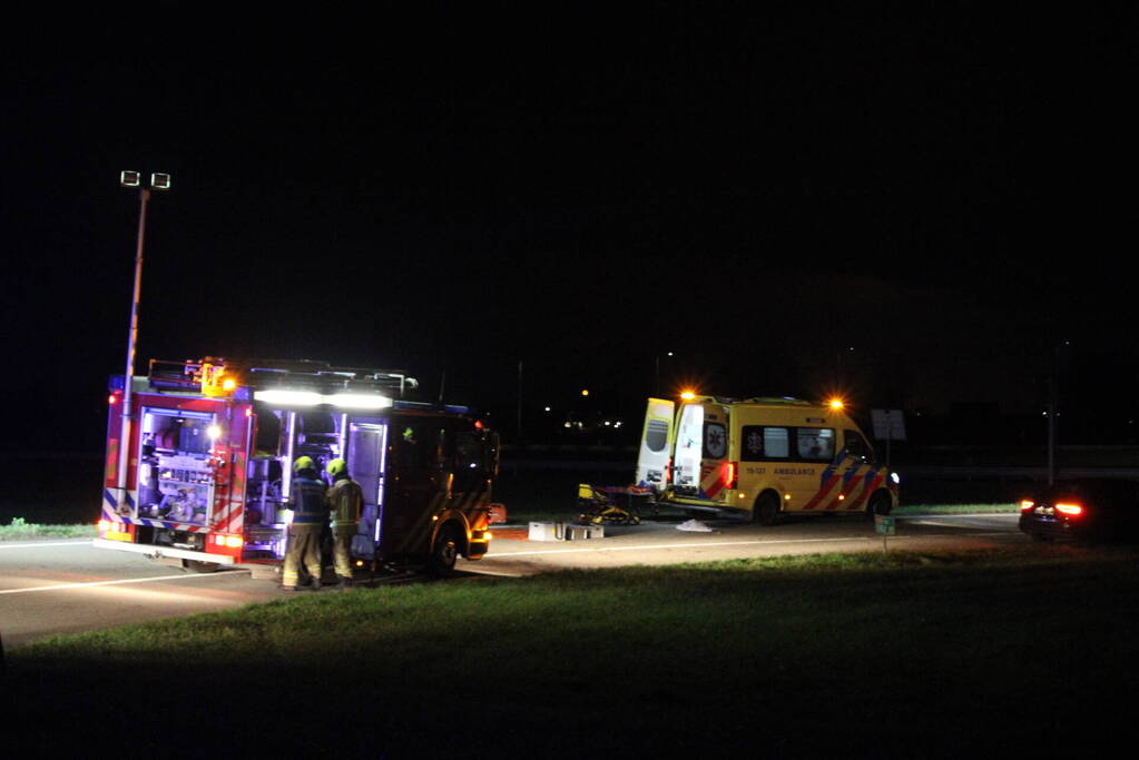 Gewonde bij eenzijdig verkeersongeval