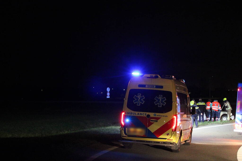 Gewonde bij eenzijdig verkeersongeval