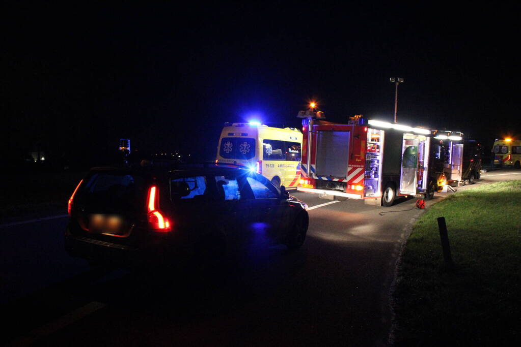 Gewonde bij eenzijdig verkeersongeval