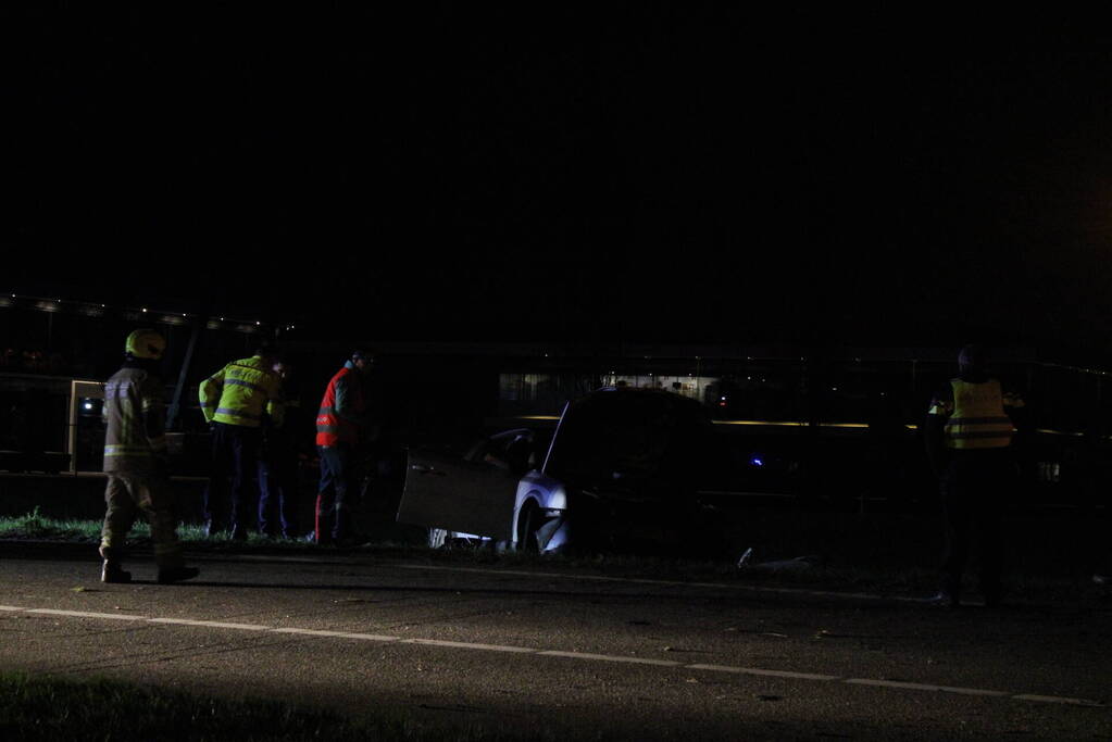 Gewonde bij eenzijdig verkeersongeval