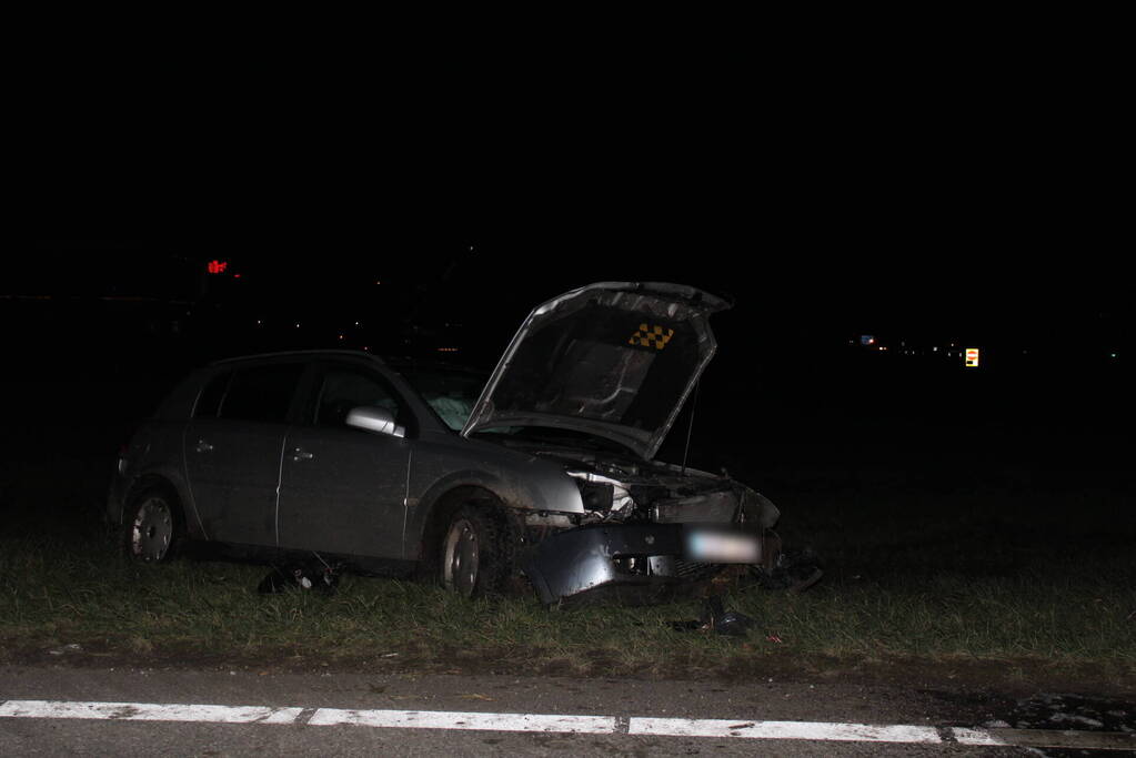 Gewonde bij eenzijdig verkeersongeval