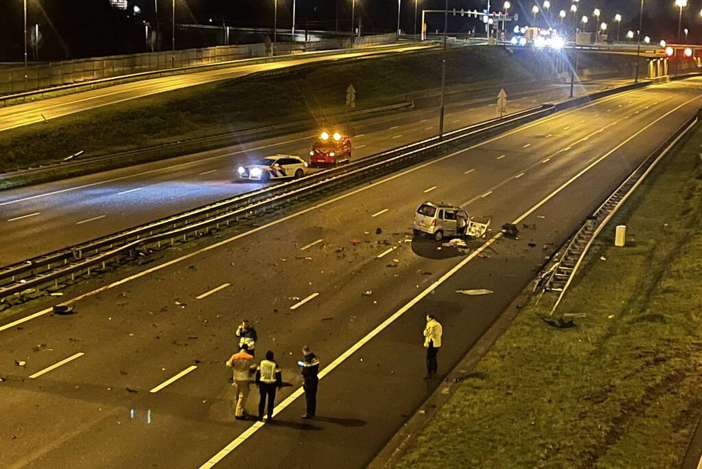 Meerdere doden bij ongeval op snelweg