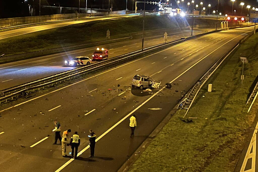 Meerdere doden bij ongeval op snelweg