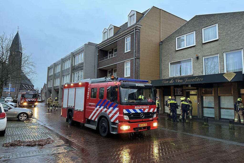 Brand in juwelier blijkt mistgenerator tegen inbrekers