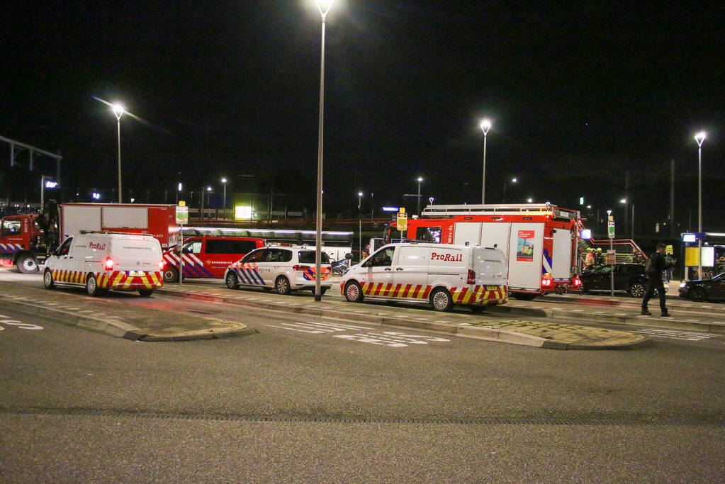 Geen treinen tussen Amsterdam en Leiden na ongeval