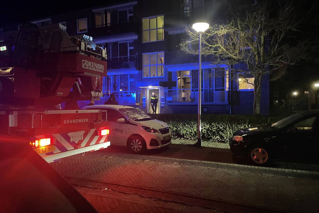 Rookontwikkeling bij keukenbrand
