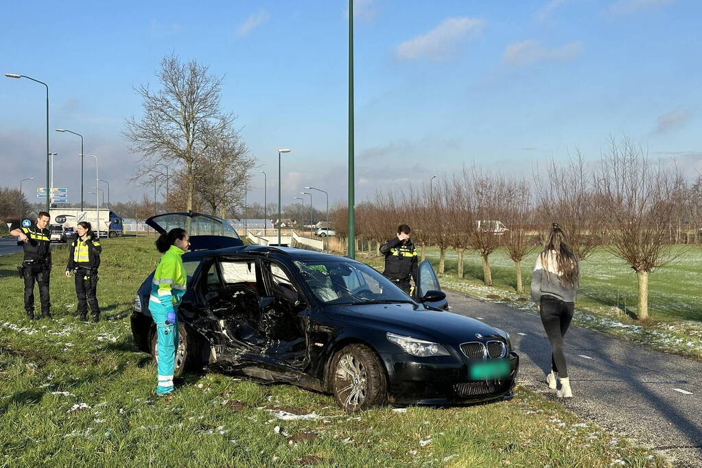 Drie personenwagens betrokken bij zware aanrijding