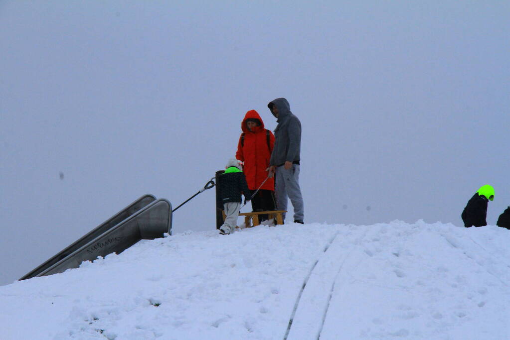Winters weer zorgt voor sneeuwpret in Weert
