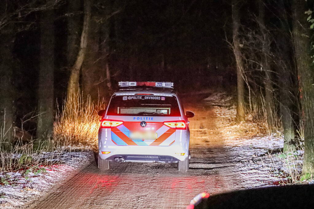 Rave-party in het bos gestopt door politie