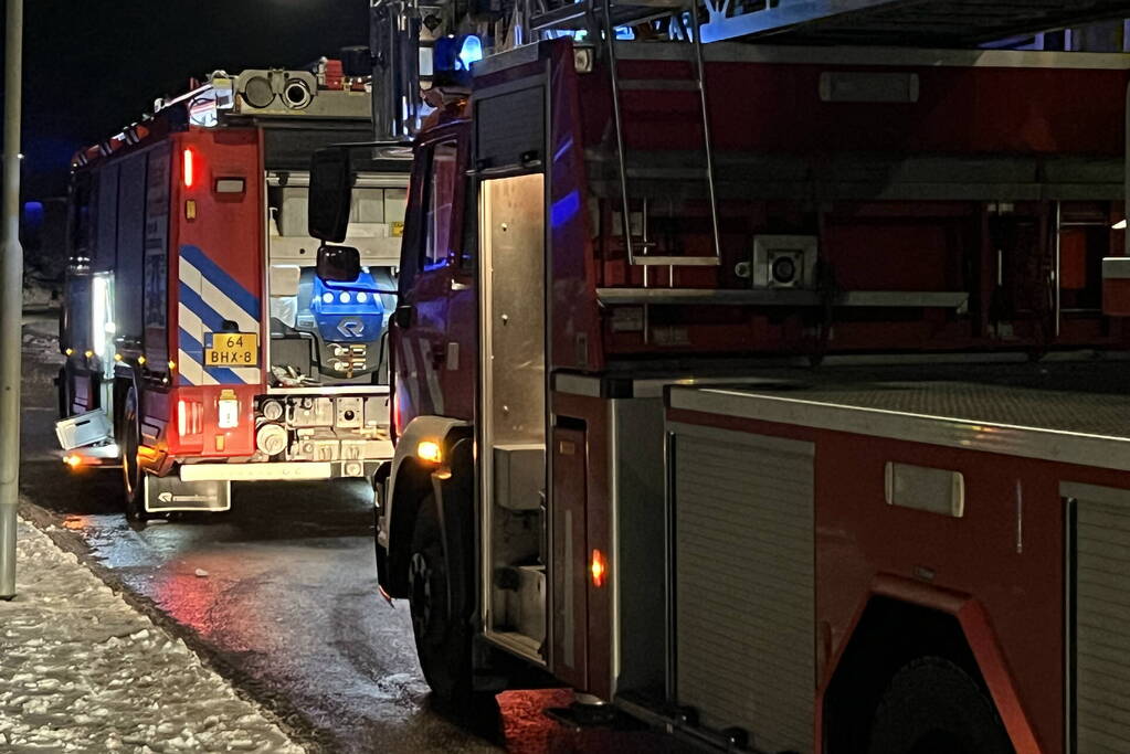 Persoon gewond na brand in woning