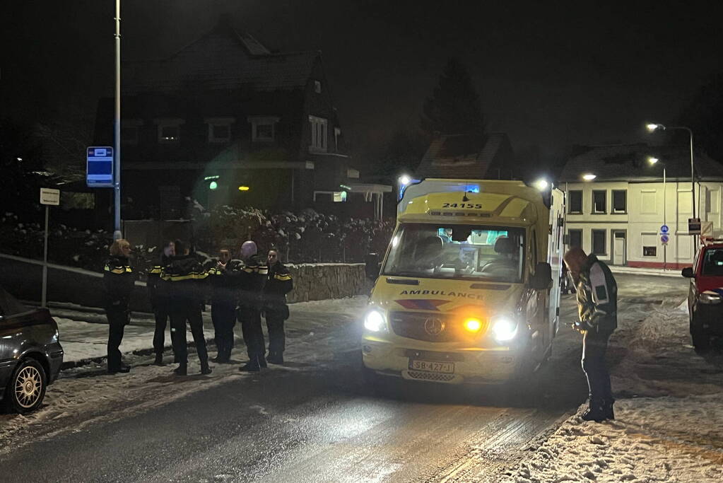 Persoon gewond na brand in woning