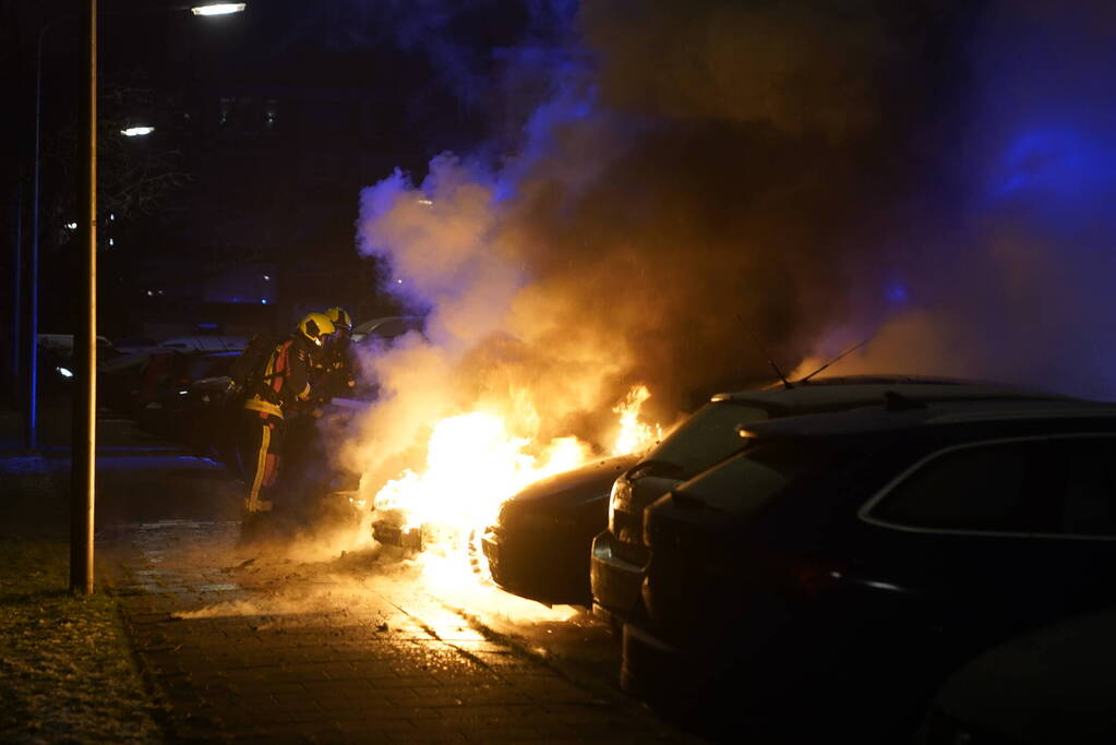Weer autobrand in dezelfde wijk