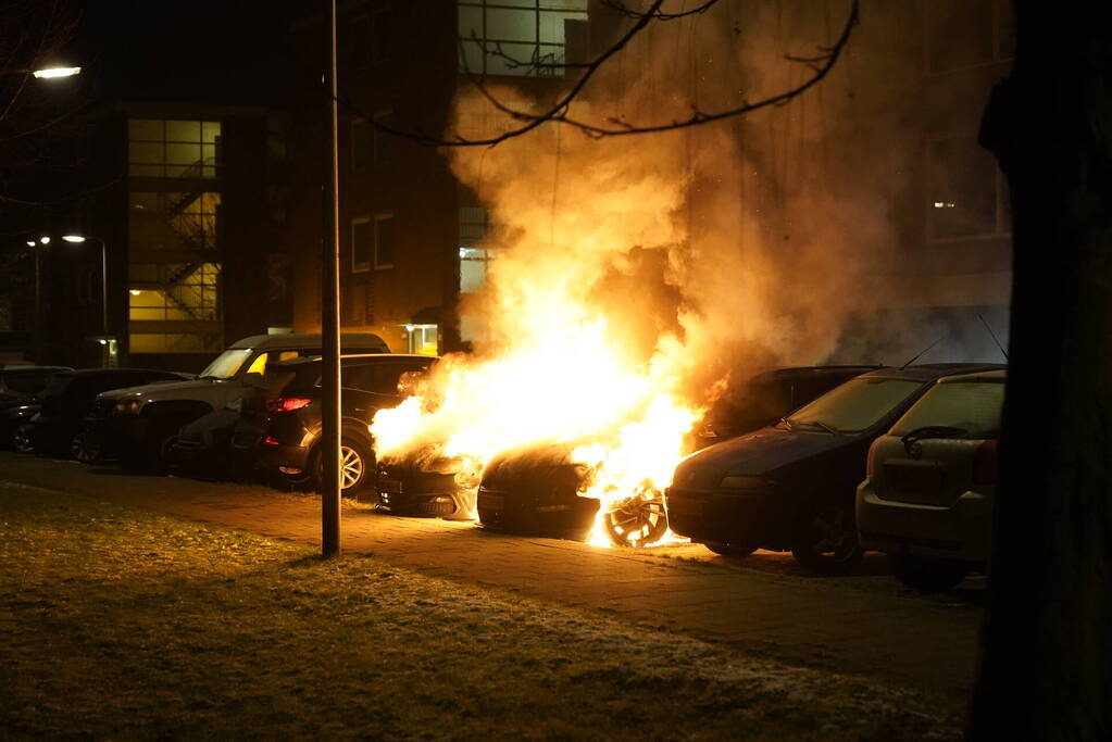 Weer autobrand in dezelfde wijk
