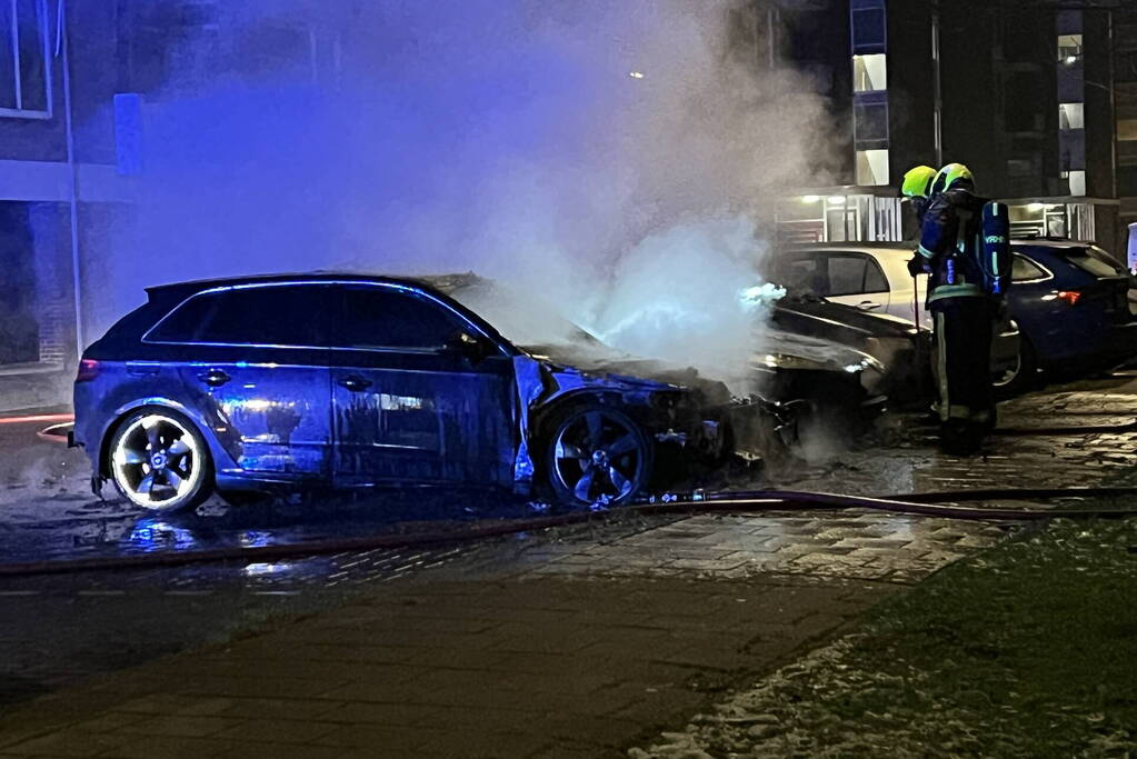 Weer autobrand in dezelfde wijk