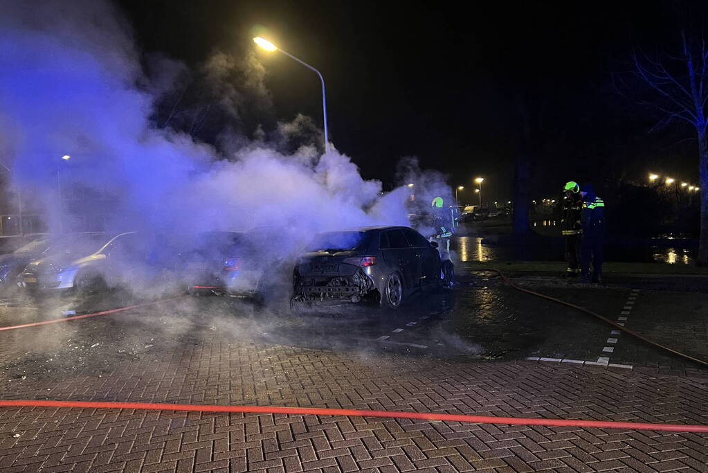 Weer autobrand in dezelfde wijk