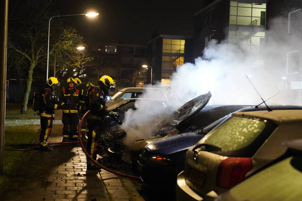 Weer autobrand in dezelfde wijk