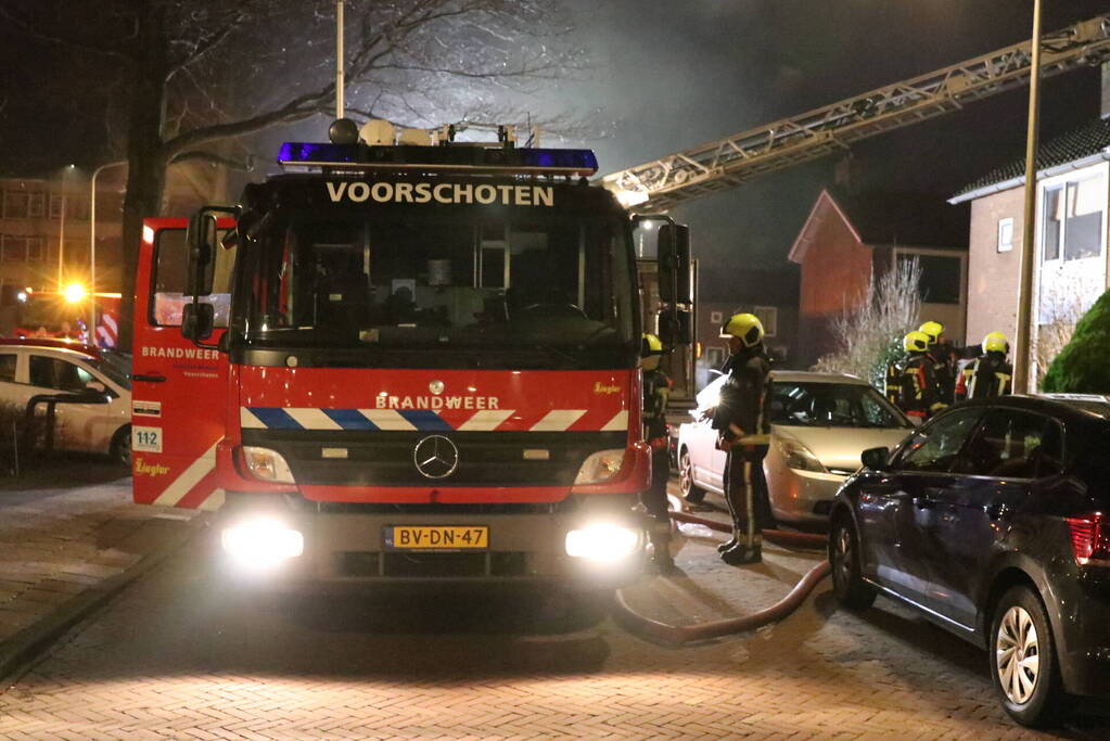 Twee gewonden bij woningbrand