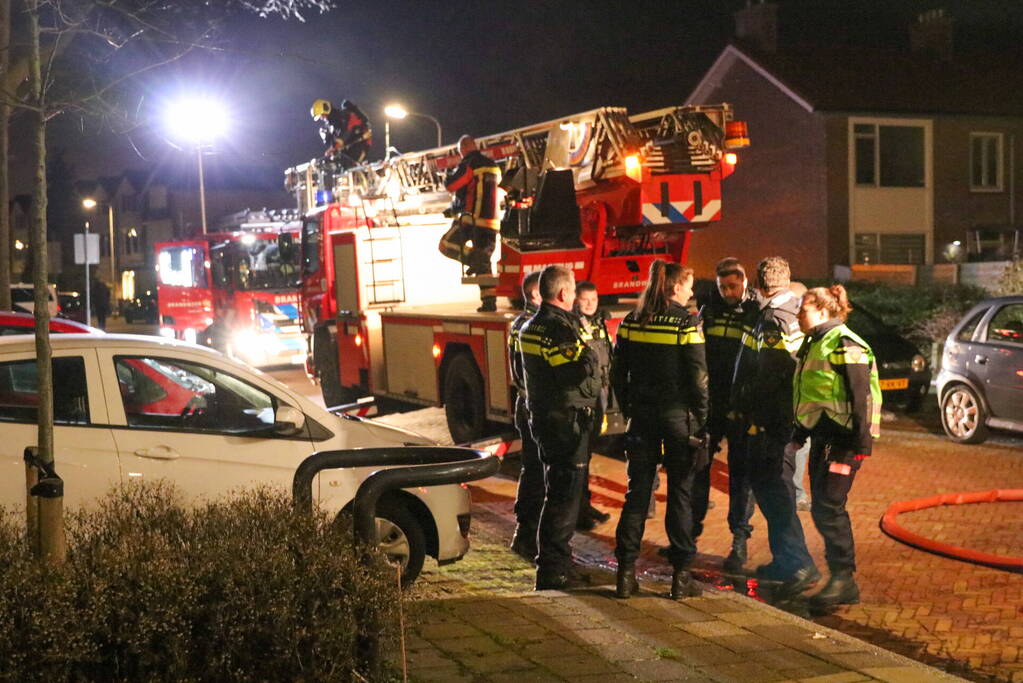 Twee gewonden bij woningbrand