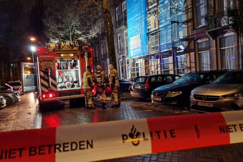 Twee gewonden bij brand in woning