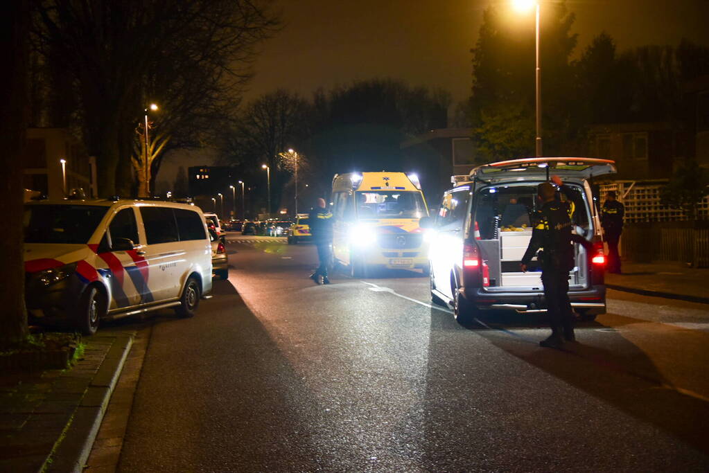 Aanhouding en gewonde na verkeersruzie