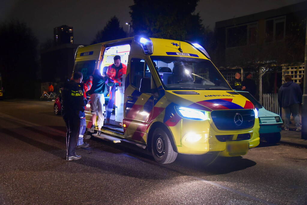 Aanhouding en gewonde na verkeersruzie