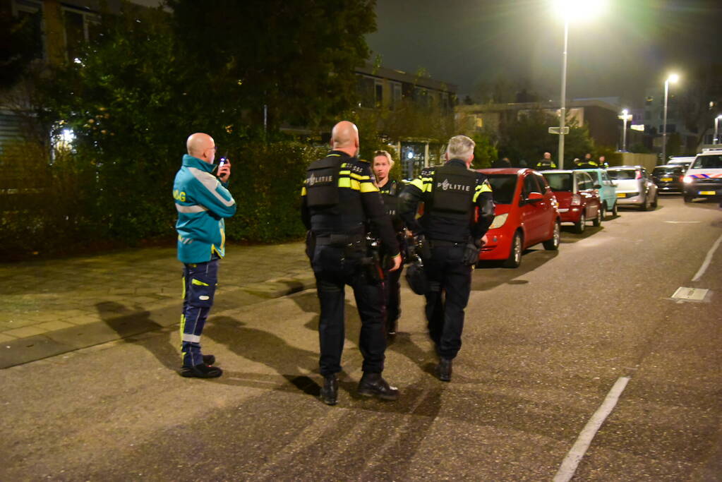 Aanhouding en gewonde na verkeersruzie