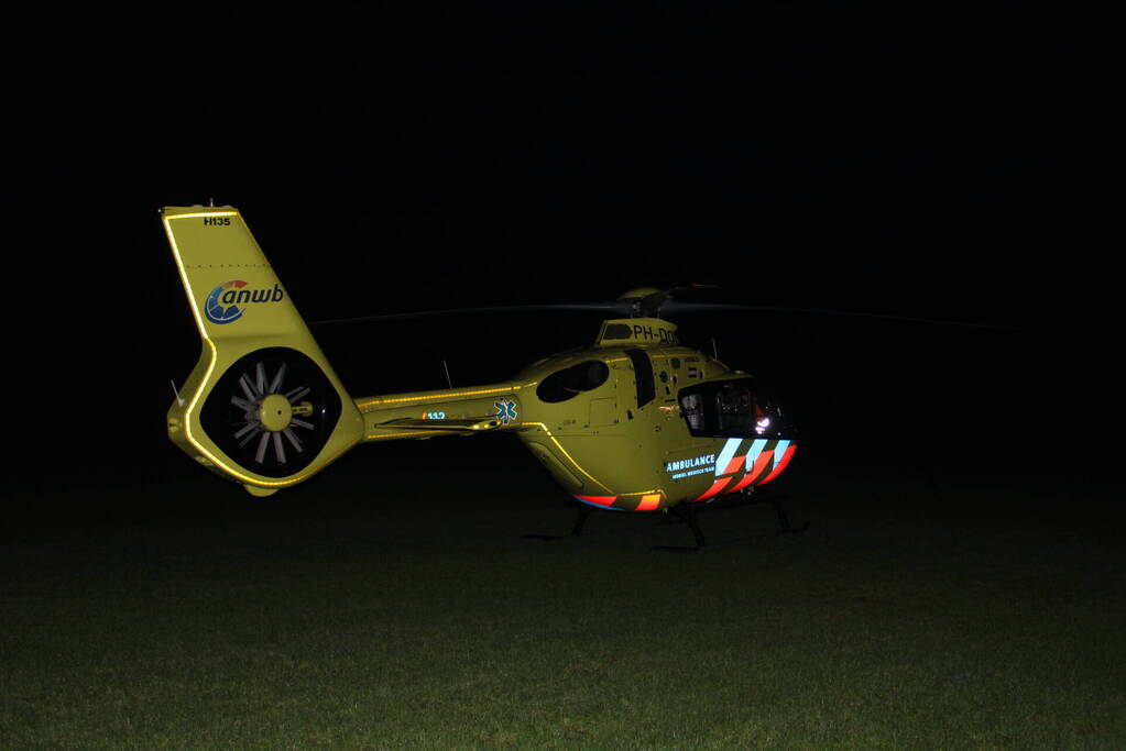 Traumateam assisteert bij incident in woning