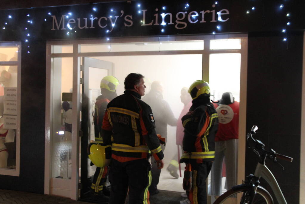 Brandgerucht in winkel blijkt storing