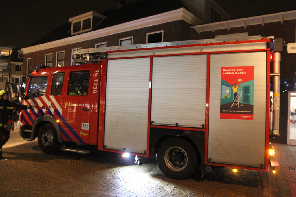 Brandgerucht in winkel blijkt storing