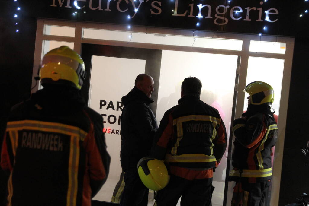 Brandgerucht in winkel blijkt storing