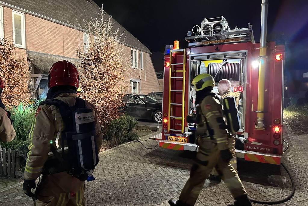 Aanhouding bij woningbrand