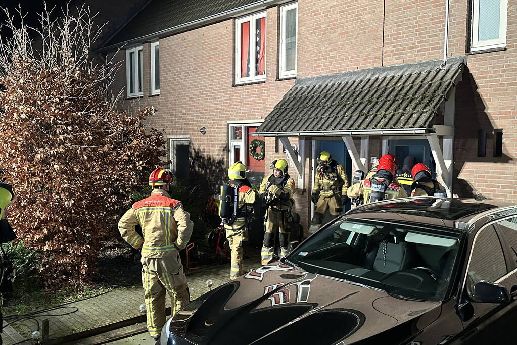 Aanhouding bij woningbrand
