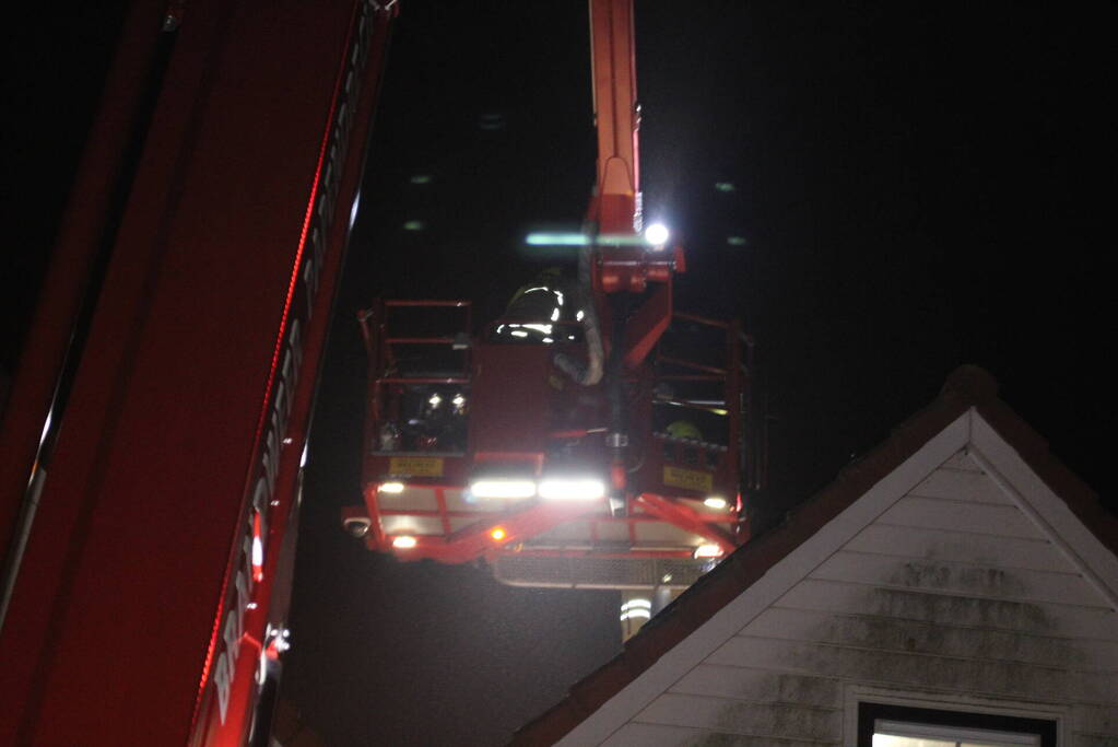 Schoorsteenbrand snel onder controle