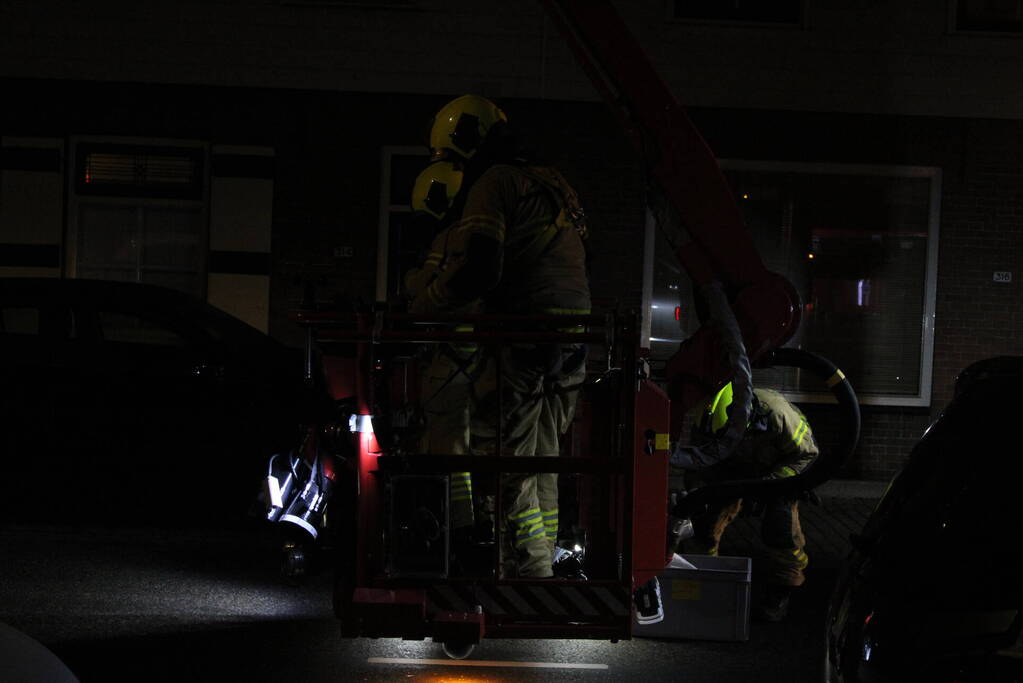 Schoorsteenbrand snel onder controle