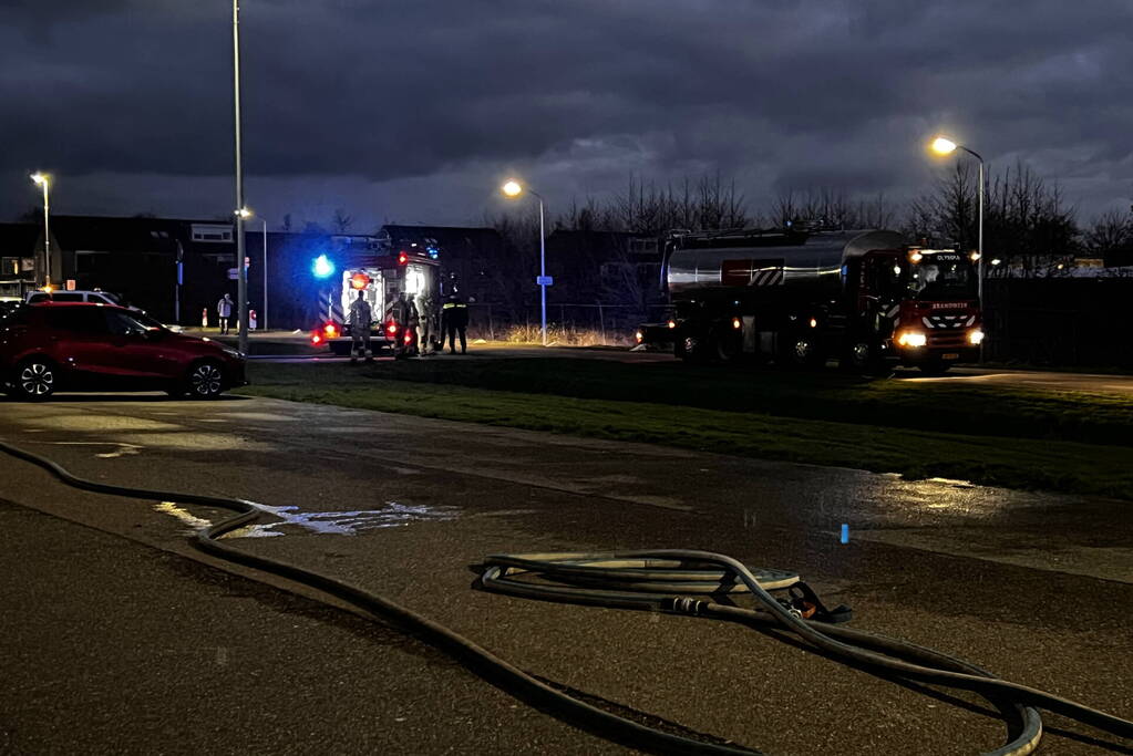 Foodtruck compleet uitgebrand