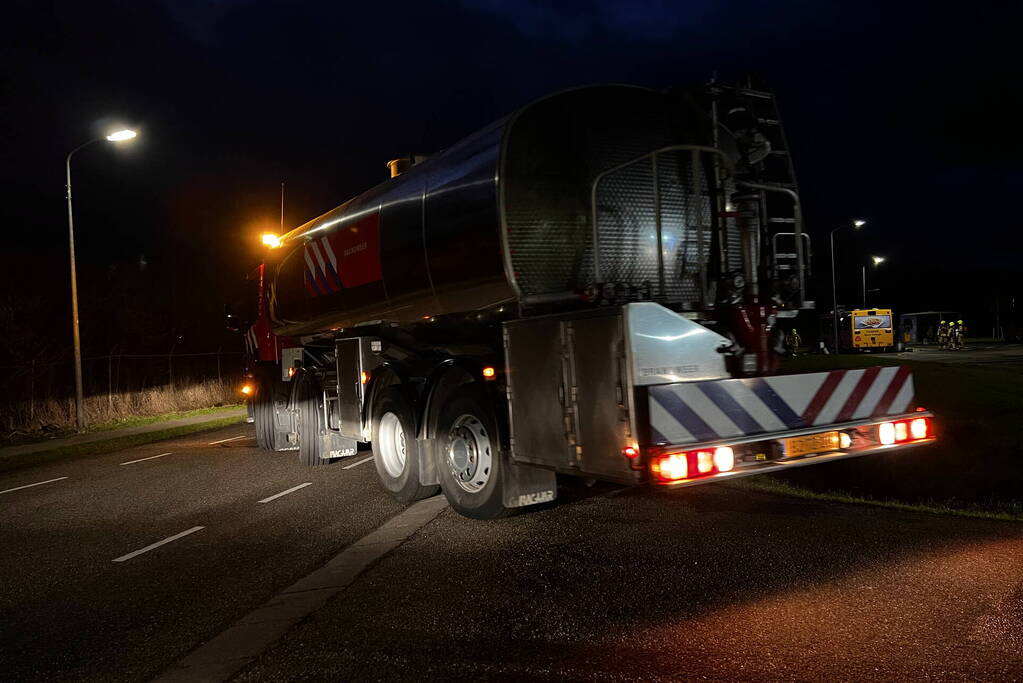 Foodtruck compleet uitgebrand