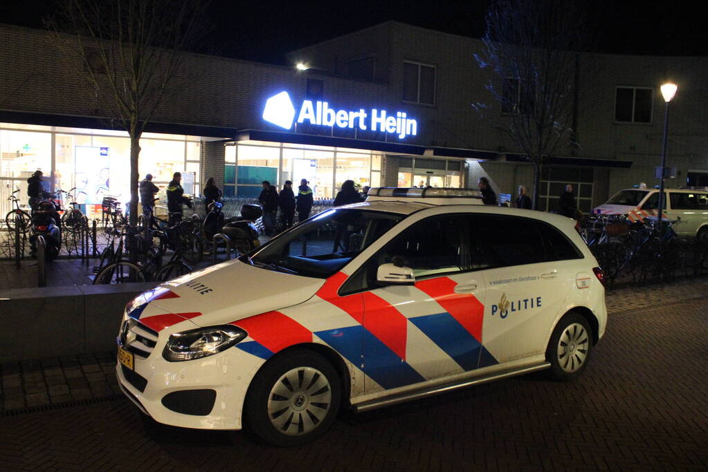 Gewonde bij geweldsincident bij supermarkt