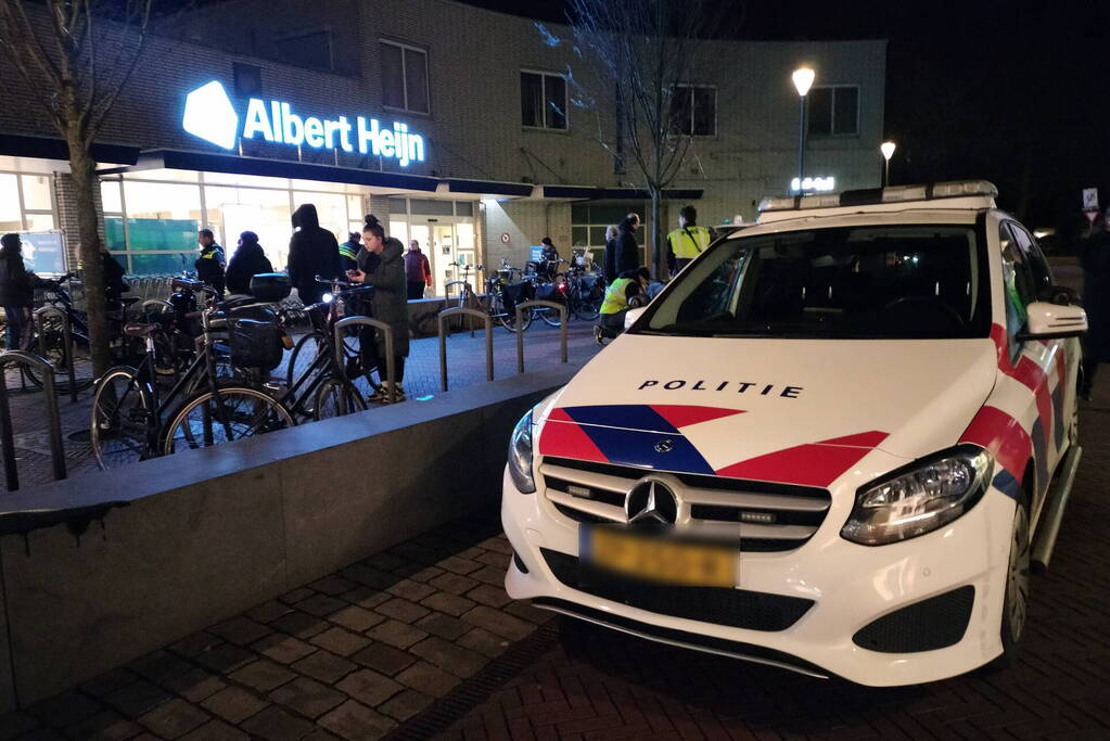 Gewonde bij geweldsincident bij supermarkt