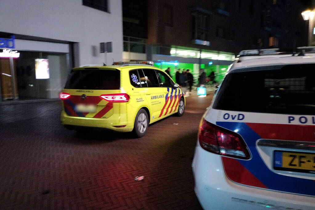 Gewonde bij geweldsincident bij supermarkt