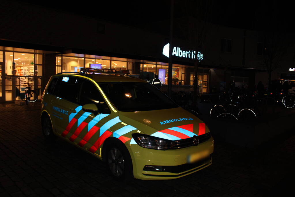 Gewonde bij geweldsincident bij supermarkt