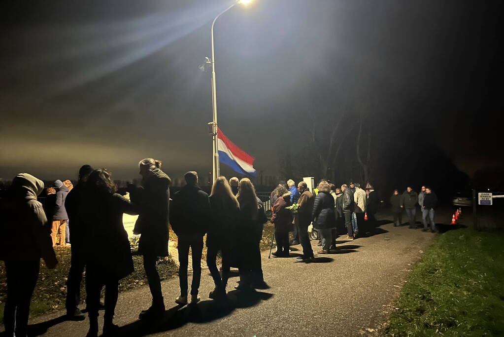 Herdenking slachtoffers watersnoodramp