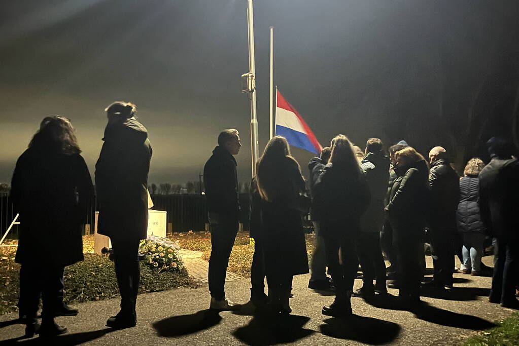 Herdenking slachtoffers watersnoodramp
