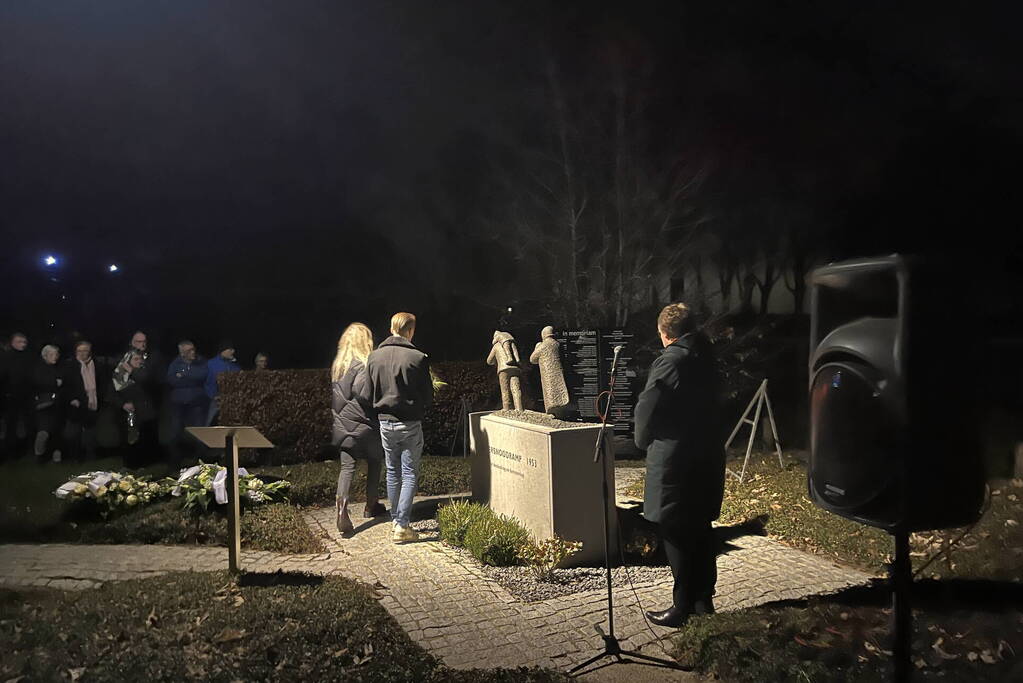 Herdenking slachtoffers watersnoodramp