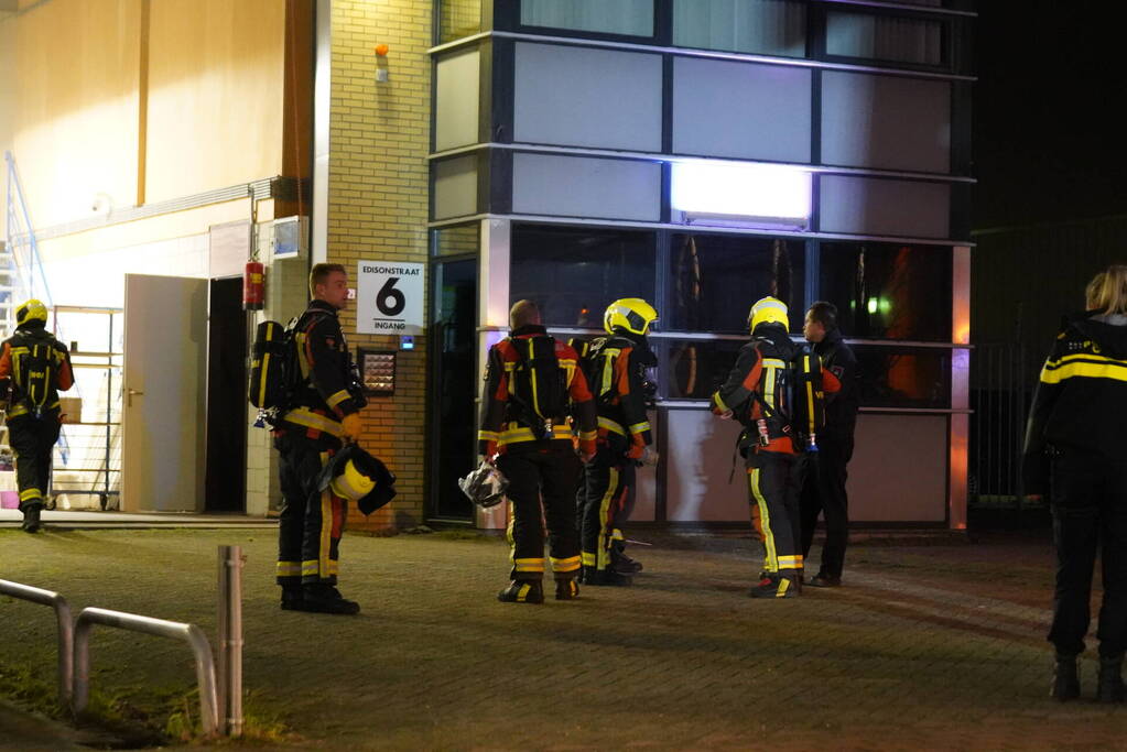 Brandweer ingezet bij brandgerucht industrie