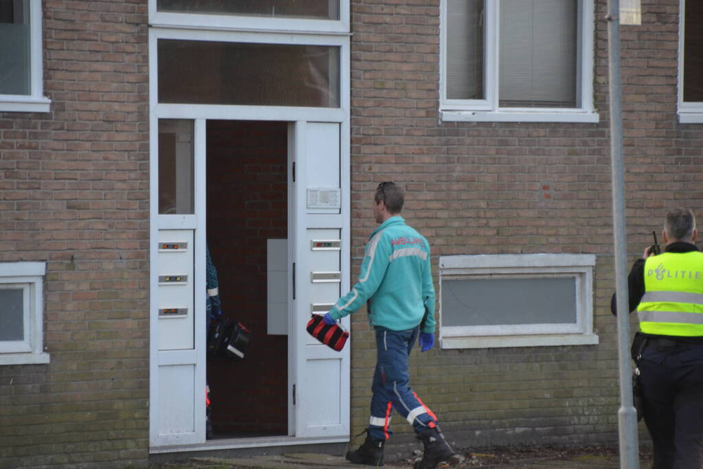 Slachtoffer in trappenhuis aangetroffen na overval